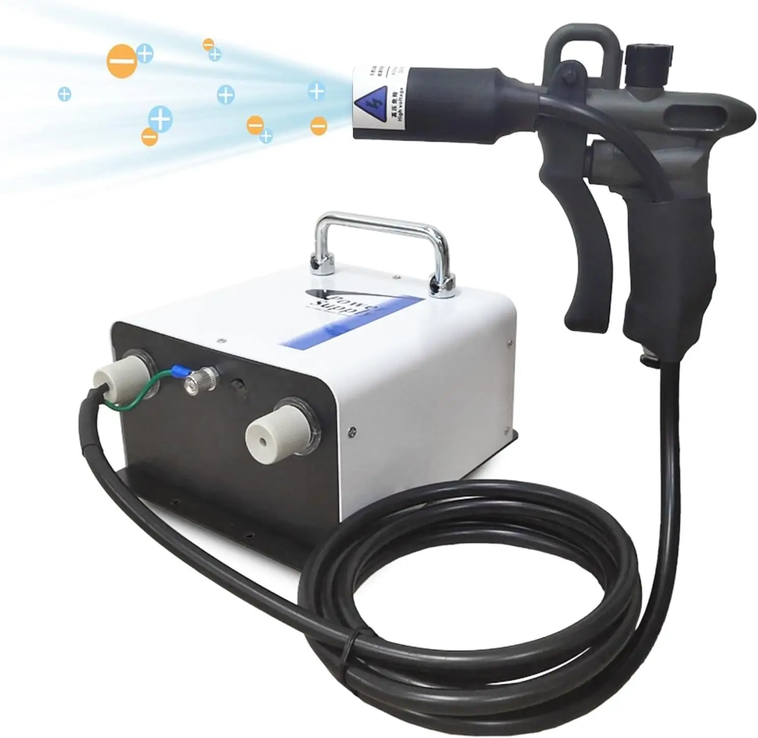 

Anti Static Gun 10KV Antistatic Ion Pure Air Ionizer ith High Voltage Generator for Industrial Static Electrostatic Elimination