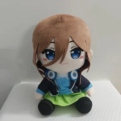 

The Quintessential Quintuplets Nakano Nino Nakano Miku Anime Plush Soft Pillow Plush Doll Toys Gifts Cartoon Figures Plush Doll