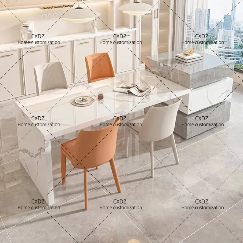 XX Design Multi Functional Dining Tables Kitchen Luxury Accent Modern Dining Tables Living Room Home Furniture