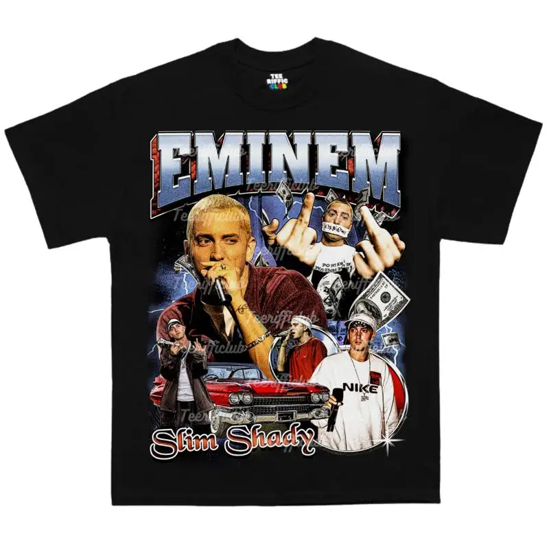 

Eminem Slim Shady T-Shirt, Rap shirt, detroit Hip Hop T-shirt, y2k D12 Retro Tee