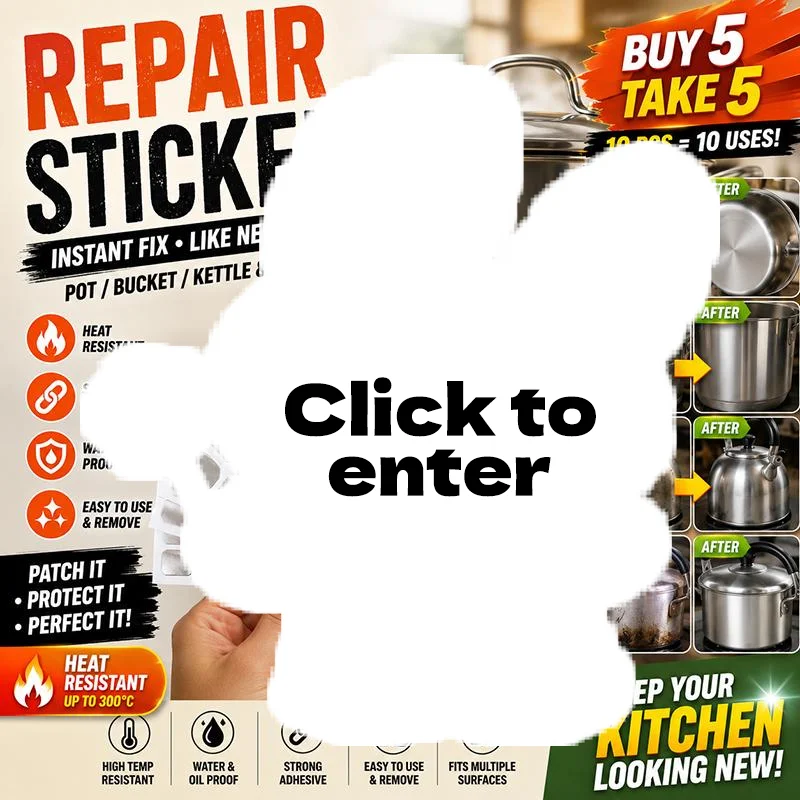 Aluminum Foil Pot Repair Stickers Waterproof Heat Resistant No Tool Needed Patches for Fixing Leaky Pans Sinks