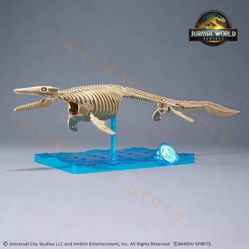 بانداي الأصلي العالم الجوراسي Prognathosaurus Mosasaurus لعبة على شكل ديناصور أطقم منمذجة الشكل الحديقة الجوراسية هدية للأطفال #2