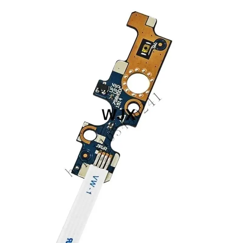 Placa de interruptor de botão liga/desliga para dell inspiron 15 3558 5555 5558 5559 6 "LS-B844P ++