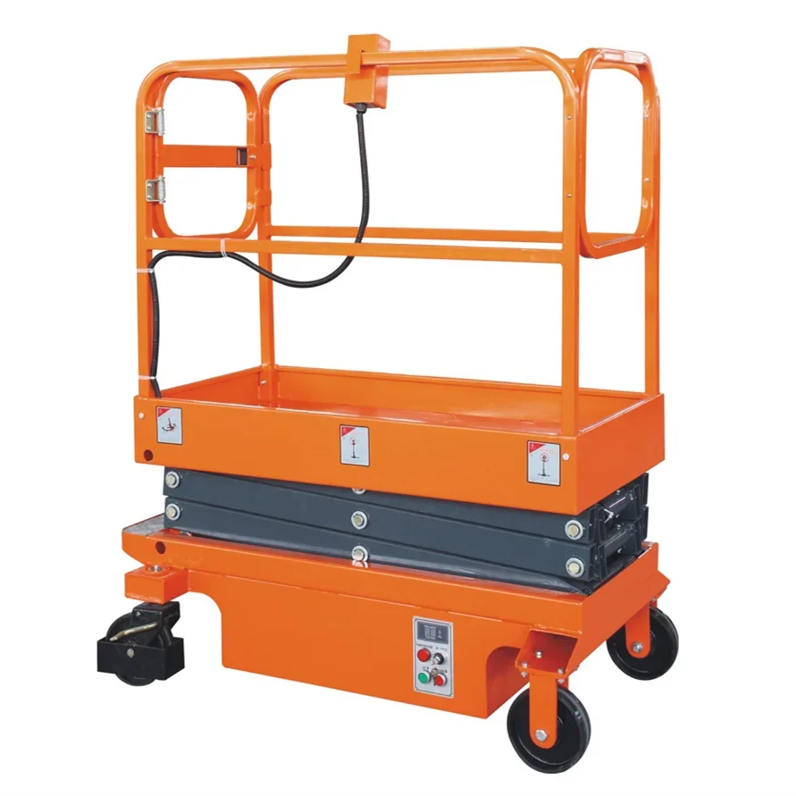 Work Platform Mini Manual Scissor lift scissor lift platform 300kg 3meter 3.9meter