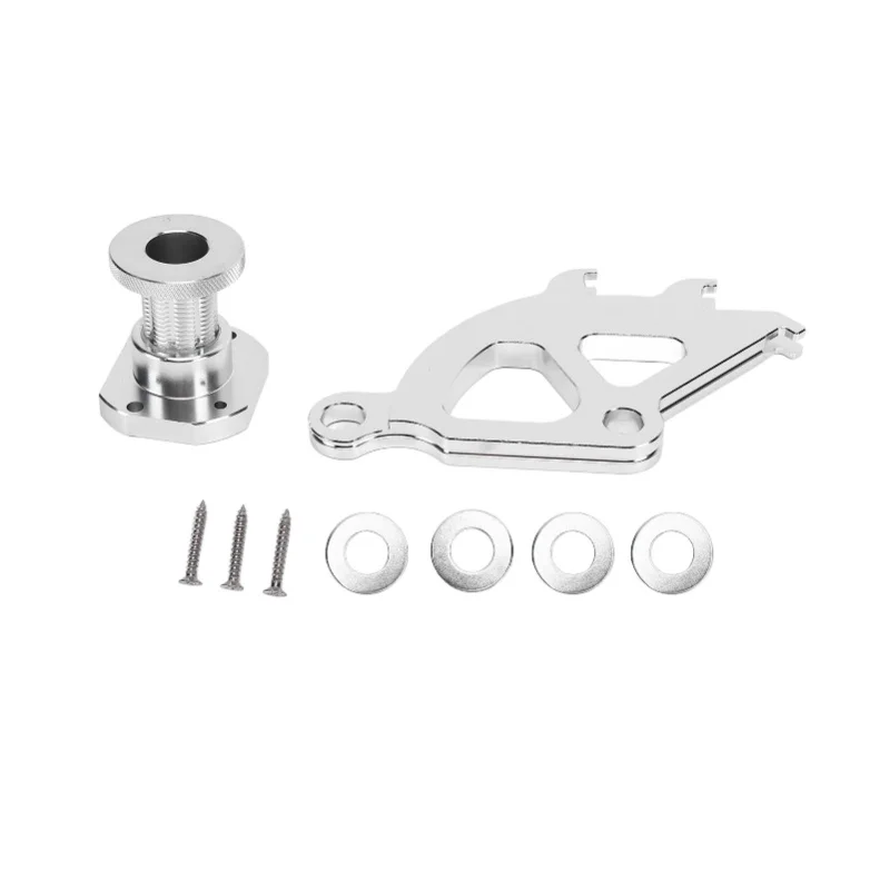 

Triple Hook Clutch Quadrant Firewall Adjuster Kit Aluminium Silver Replacement For Mustang 1996-2004