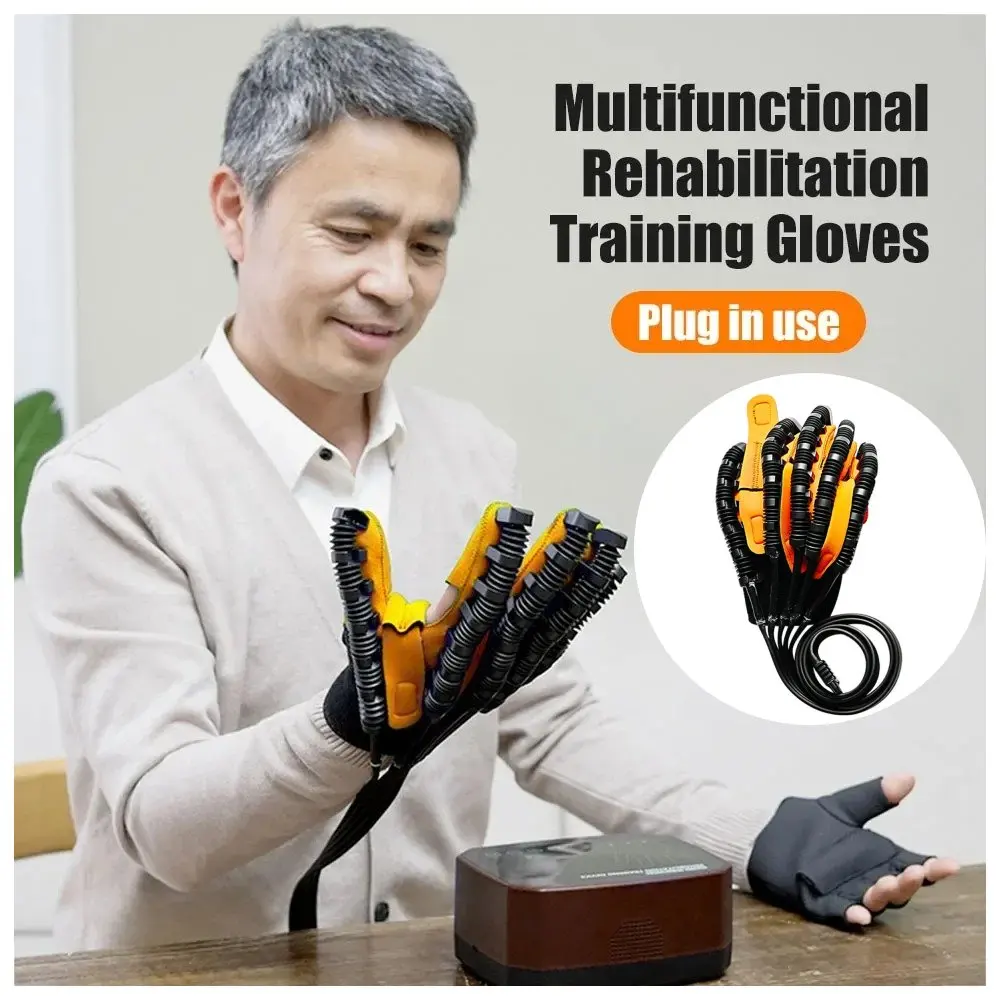 

Rehabilitation Robot Glove Hand Device for Stroke Hemiplegia Hand Function Recovery Finger Trainer Surgery Recovery Gift