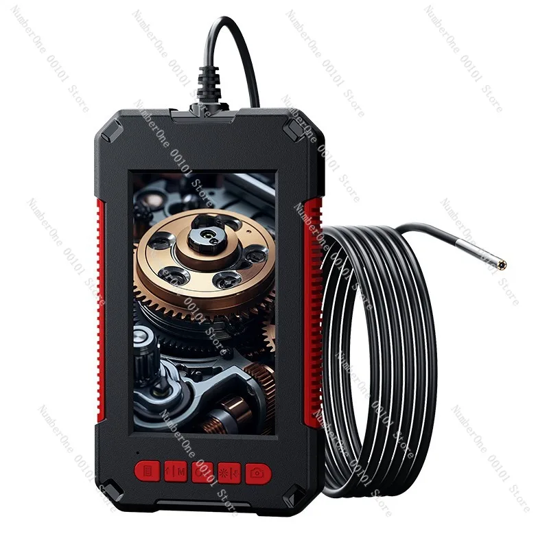 HD Screen Industrial Endoscope All-in-One 3.9mm Lens Automotive Visual Inspection Instrument Pipeline Inspection Camera