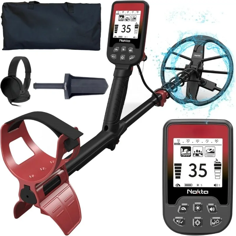 

Профессиональный металлоискатель NOKMAKRO Findx с ЖК-дисплеем для золотых и серебряных монет