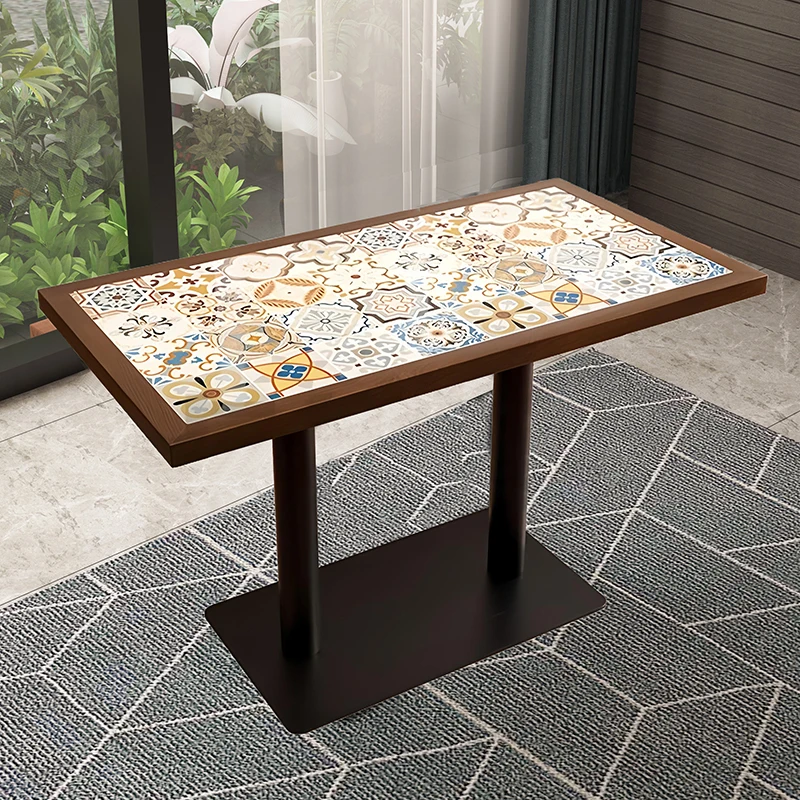 

Mahjong Poker Dining Table Mobile Restaurant Kitchen Modern Table Luxury Living Room Designer Mesas De Comedor Home Furniture