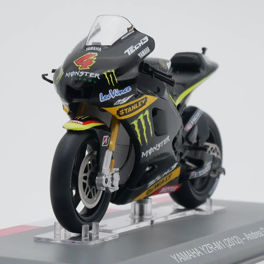 

1:18 Scale Diecast Alloy Moto GP 2012 YAMAHA YZR-M1 Motorcycle 4# Toys Cars Model Classics Adult Souvenir Gifts Static Display
