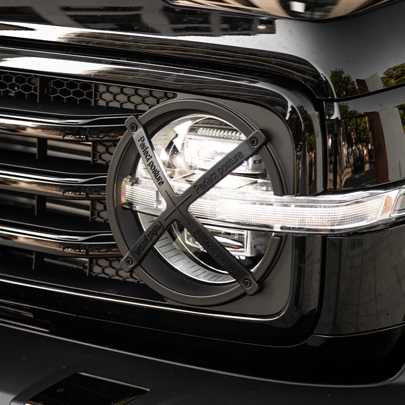 For GWM Tank 300 2021-2025 Headlamp Covers Headlamp Protectors With Monogrammed Covers ABS Material auto Accessories