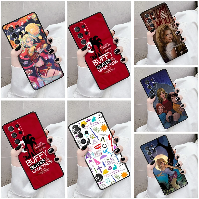 Phone Case For Samsung Galaxy S24 S23 S21fe S22 Ultra Plus Note 10 20 S8 S9 S10 Cover Buffy The Vampire Slayer