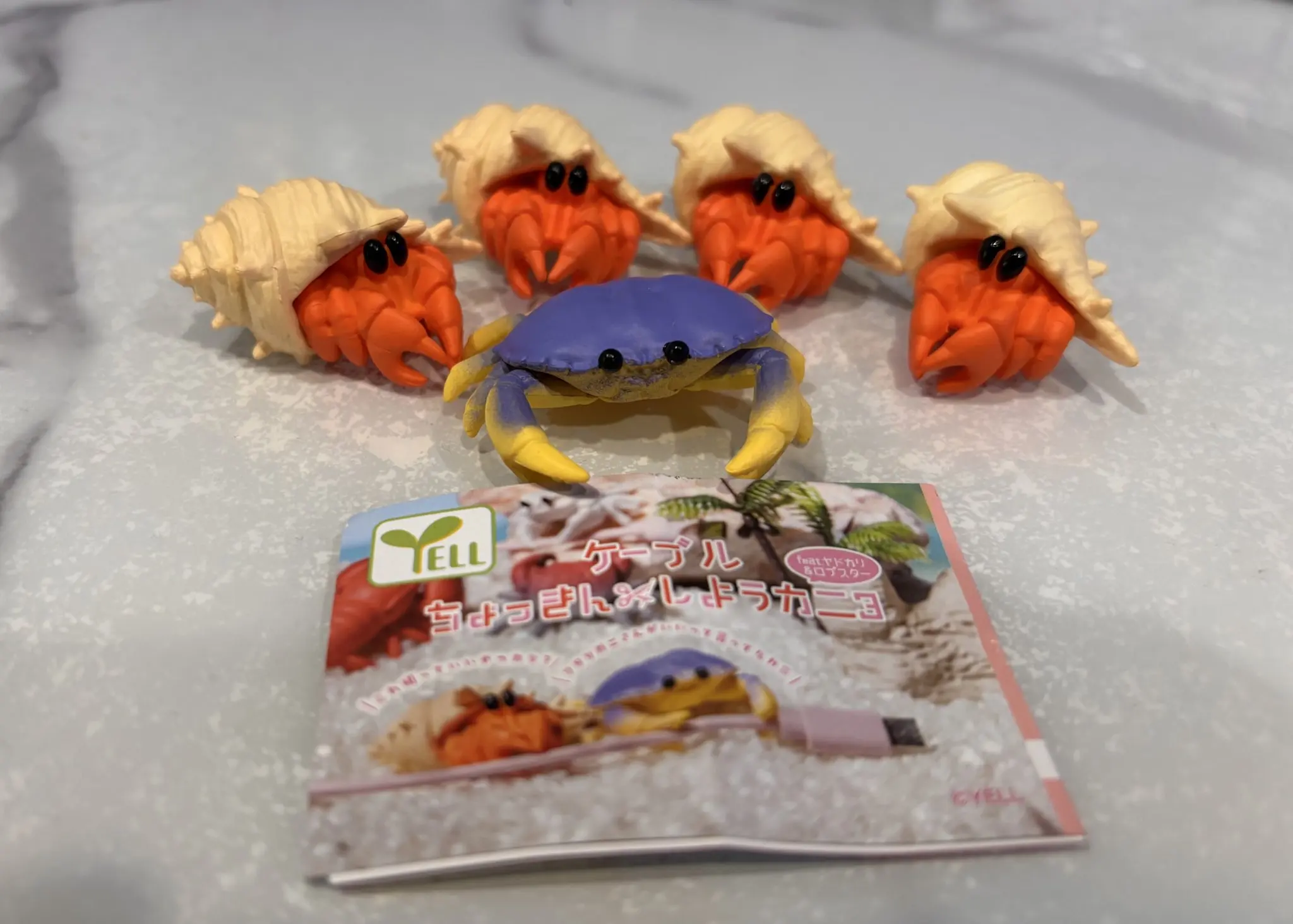 Yell Cable Chopping Crab juguete divertido clip cangrejo para niños - imagen 5