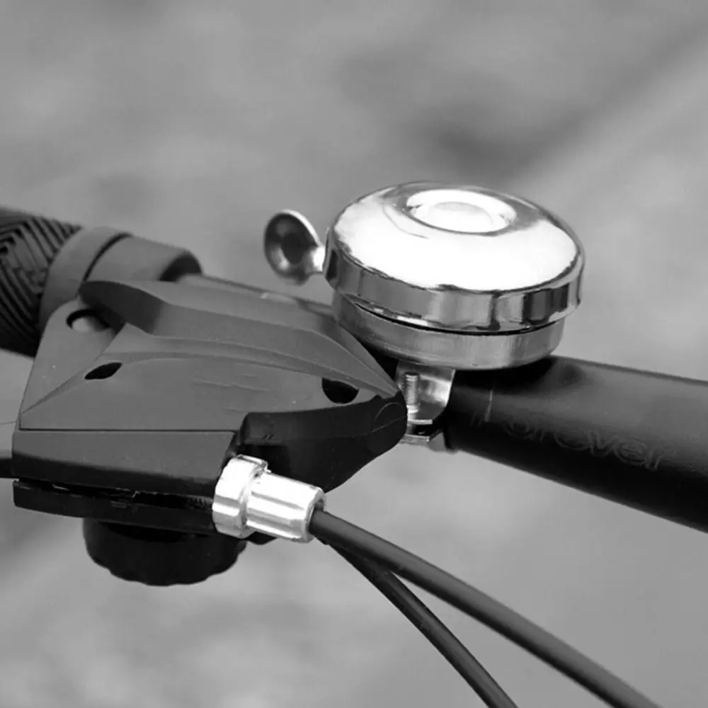 

Retro Metal Bicycle Bell Loudly Silver Bike Alarm Sound Bell Outdoor Sport Cycling Accessory Cycling Safety Horn Gift