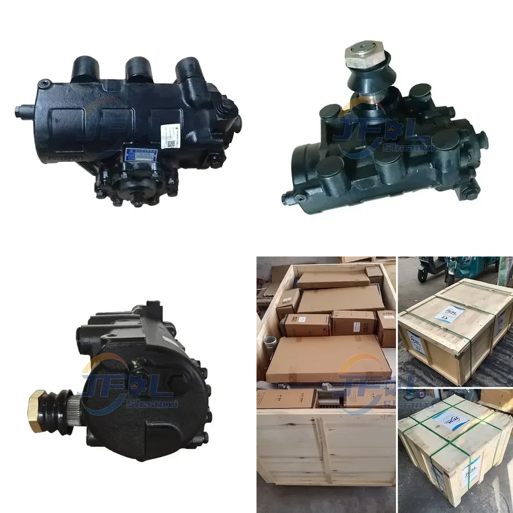 【2026 High Quality】 Shacman Delong X3000 M3000 Truck Spare Parts Power Steering Gear DZ97259430612 Truck Power Steering Pumps