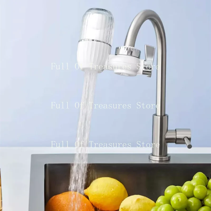 Tap Water Purifier Clean Kitchen Faucet Washable Ceramic Percolator Water Filter Filtro Rust Bacteria Removal Replacement Filte