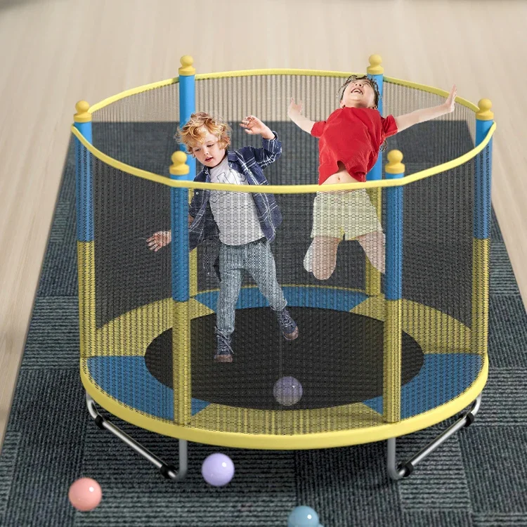 trampoline manufacturers kids indoor trampoline for children  батут детский с сеткой  esporte  jump  джампинг батут с ручкой