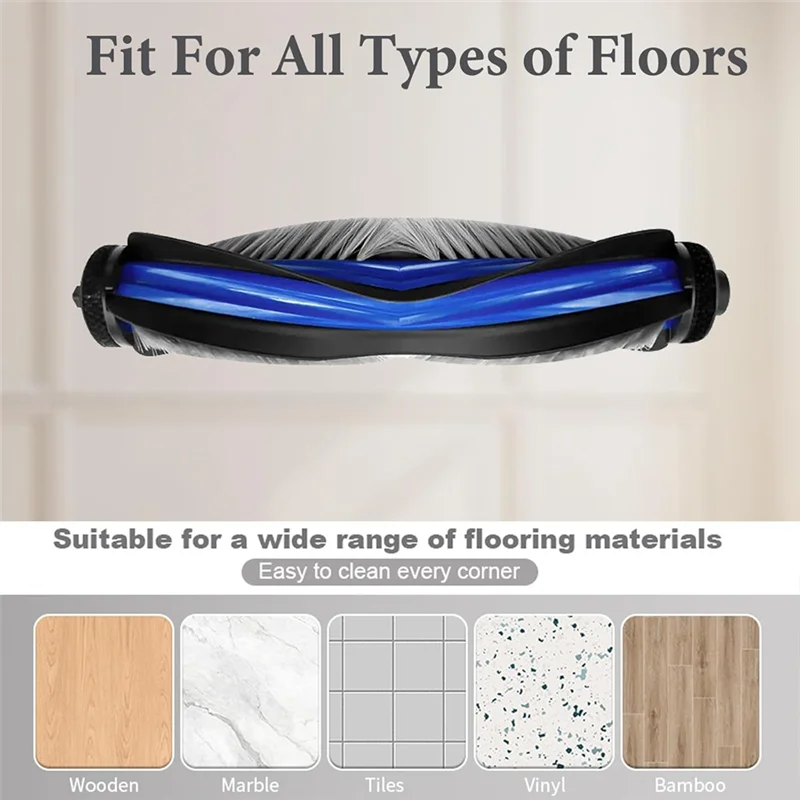 

A07F-2PCS Замена роликовой щетки для Ecovacs Deebot T50 Pro/N30 Pro/N30/N30 Omni/N30 Pro Omni/X8 Pro Запчасти для пылесоса