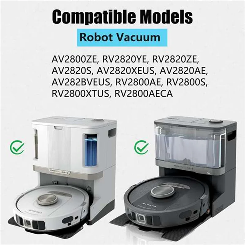 

ABJO-Для Shark RV2820ZE AV2820AE AV2800ZE RV2820YE AV2820S AV282BVEUS Основная боковая щетка для пылесоса Пенопластовый первичный фильтр Накладка для швабры