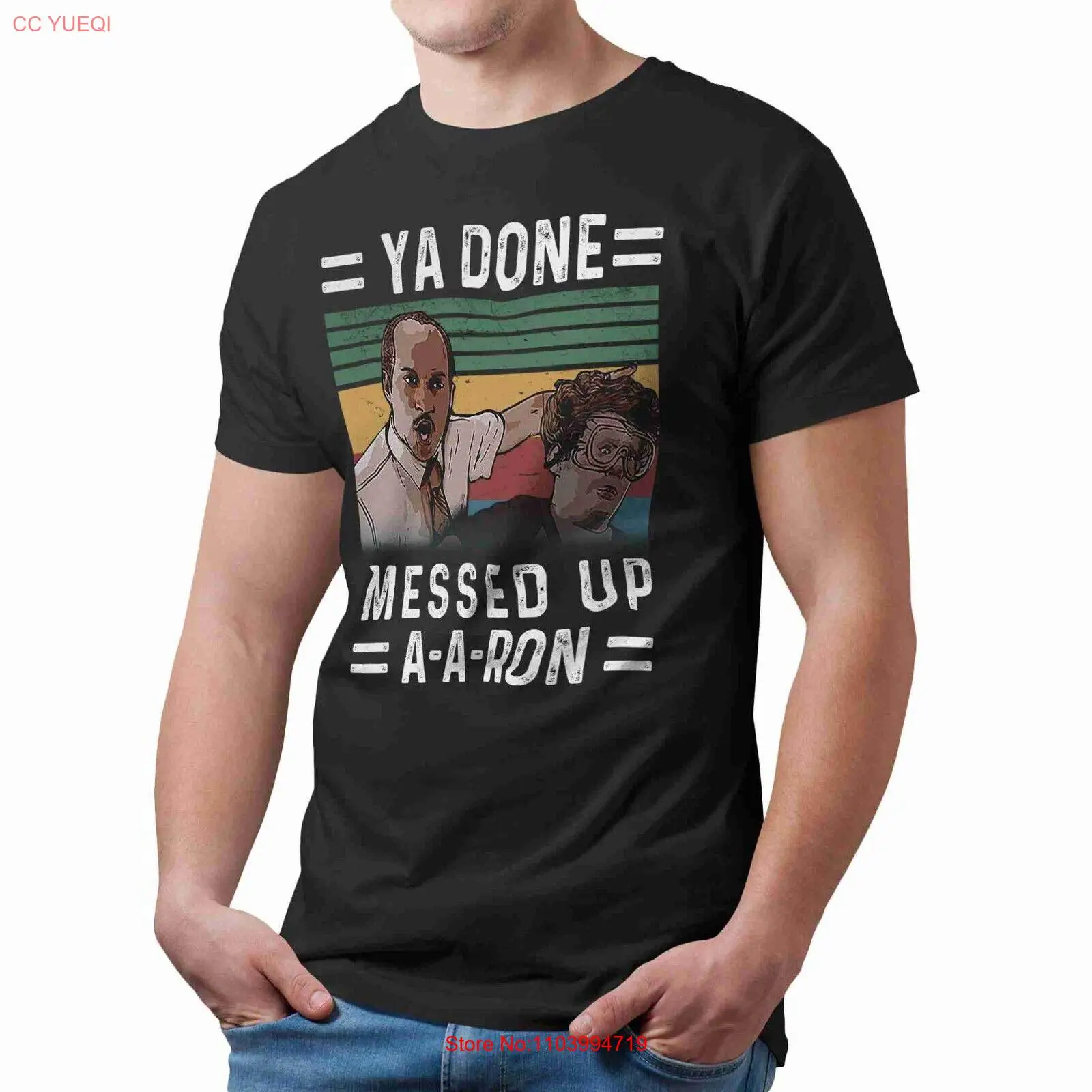 Key and Peele Mr. Garvey Teacher Ya Done Messed Up Vintage Square Unisex T-Shirt