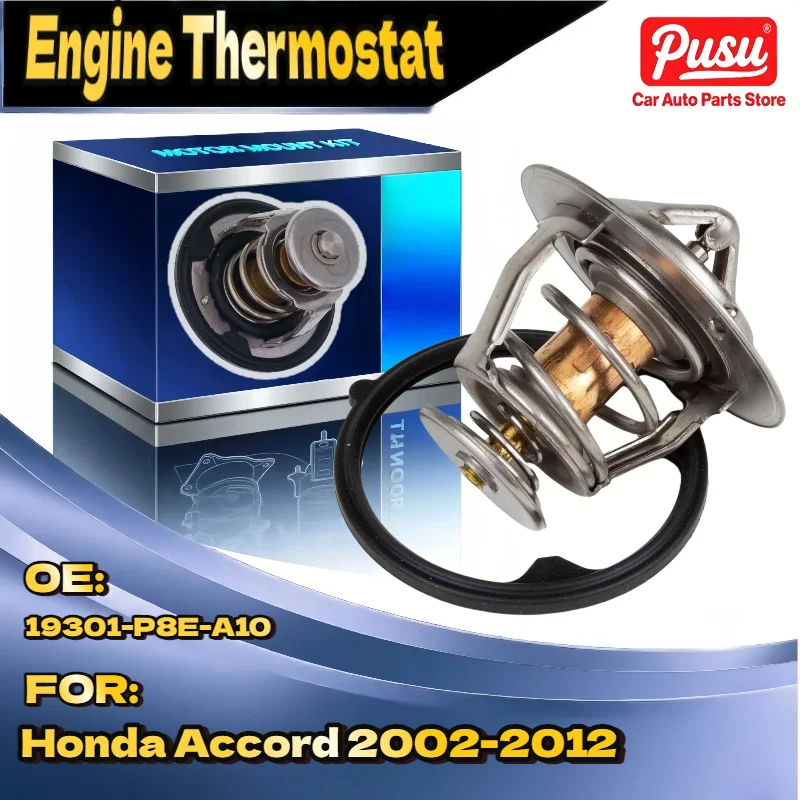 

New Engine Coolant Thermostat Assembly 19301-P8E-A10 for Honda Accord 2002-2012 for Acura MDX 2001-2013 TSX 2011-2014