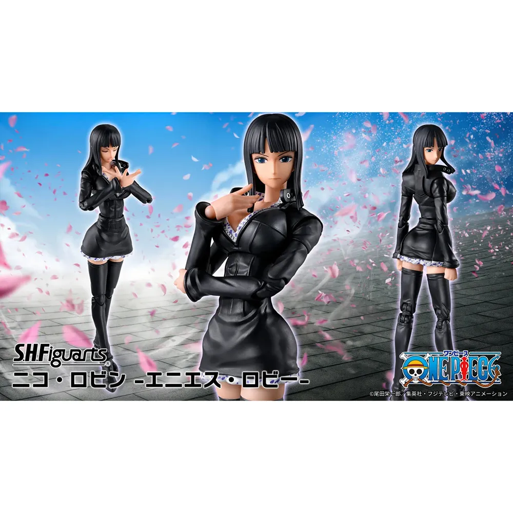 Pre-Order Bandai S.H.Figuarts SHF One Piece Nico Robin -Enies Lobby Action Figure 15.5cm Anime Model Toy Doll Gift Collectibles
