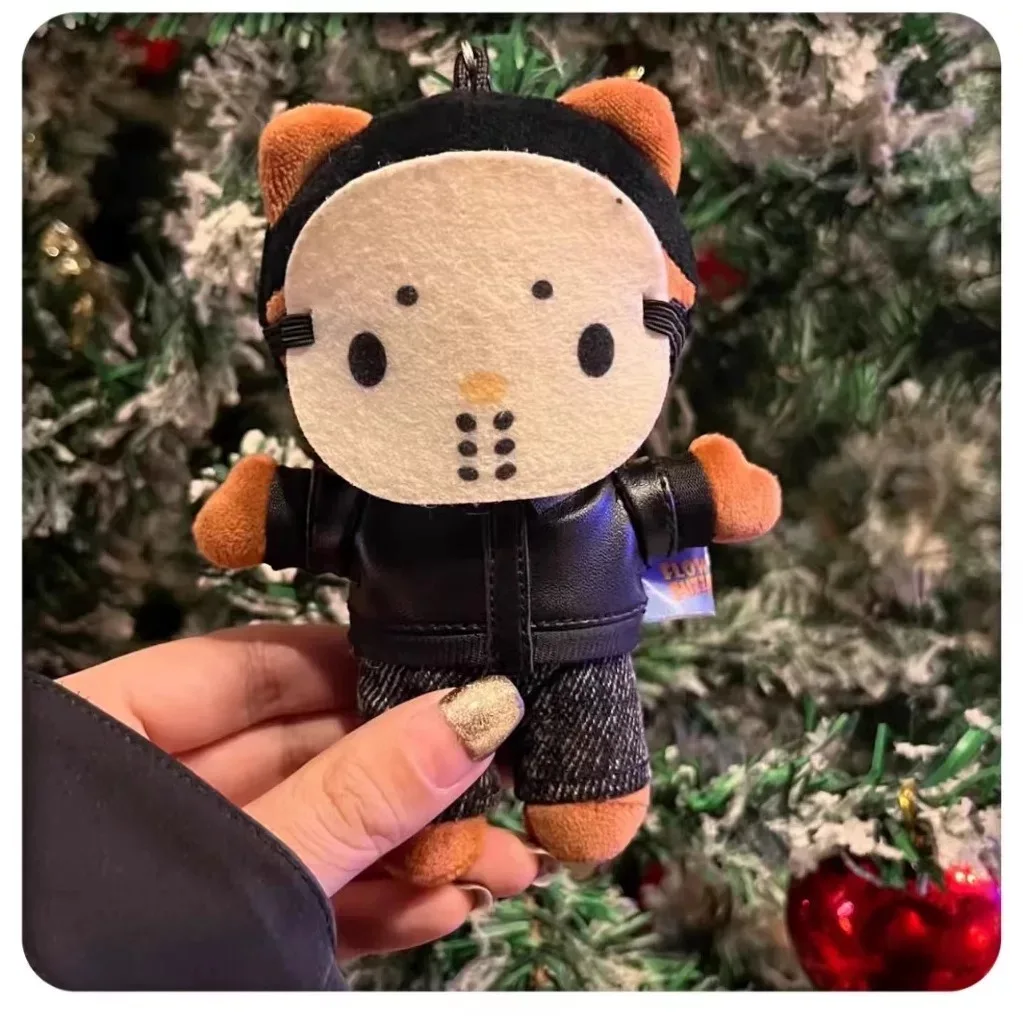 Hello Kitty as Travis Scott Plush Doll Pendant Plushies Keychain