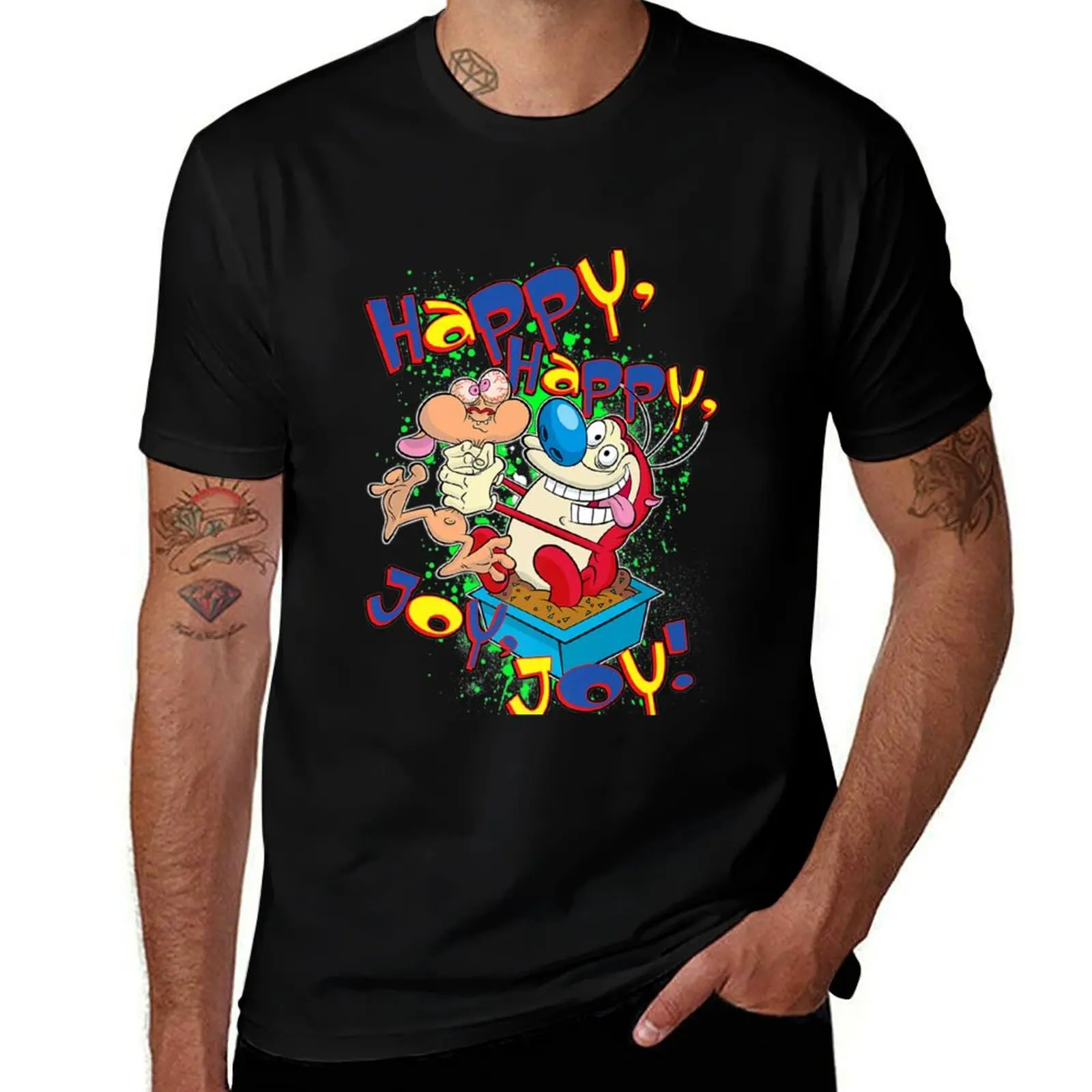 Camiseta Happy Dance And Joy, camiseta informal holgada de talla grande