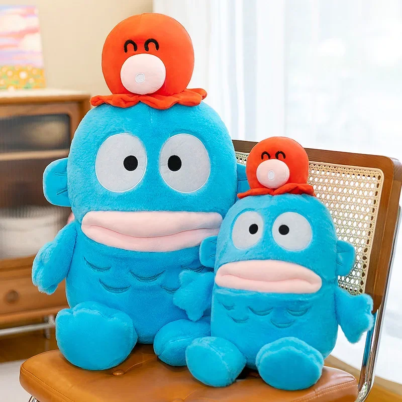 

Новый аниме Sanrio Kawaii Русалка Ханйдон плюшевая подушка милый клоун рыба Ханйдон подушка куклы игрушки детский подарок на день рождения и Рождество