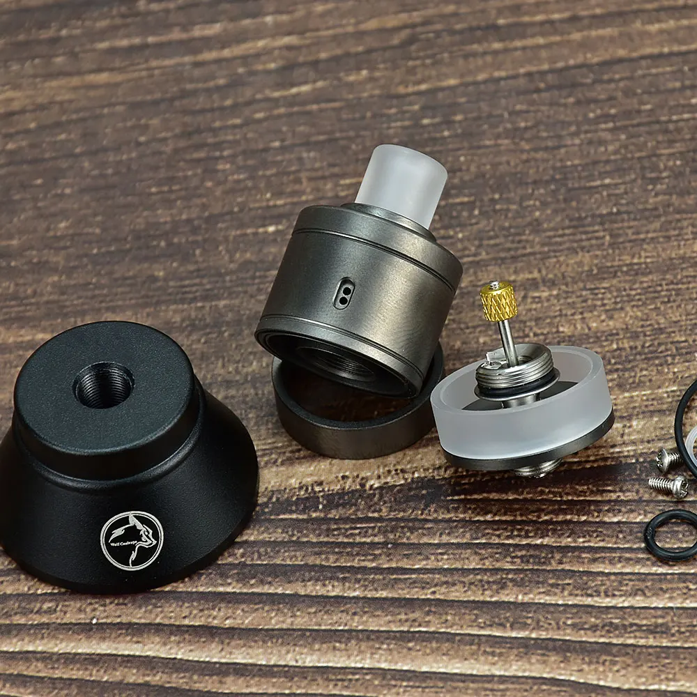 Nexmini RDTA vape 22 مللي متر 316SS البخاخة قابلة لإعادة البناء خزان vape البخاخة لفائف واحدة rdta البخاخة