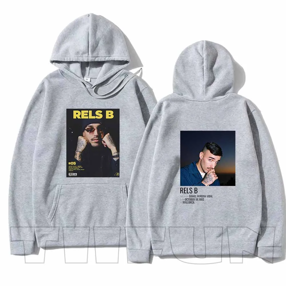 Sudaderas con capucha gráficas de Singer Pop Skiny Flakk Rels B, ropa de calle de moda, jersey con capucha, ropa deportiva gráfica, sudaderas informales, Tops