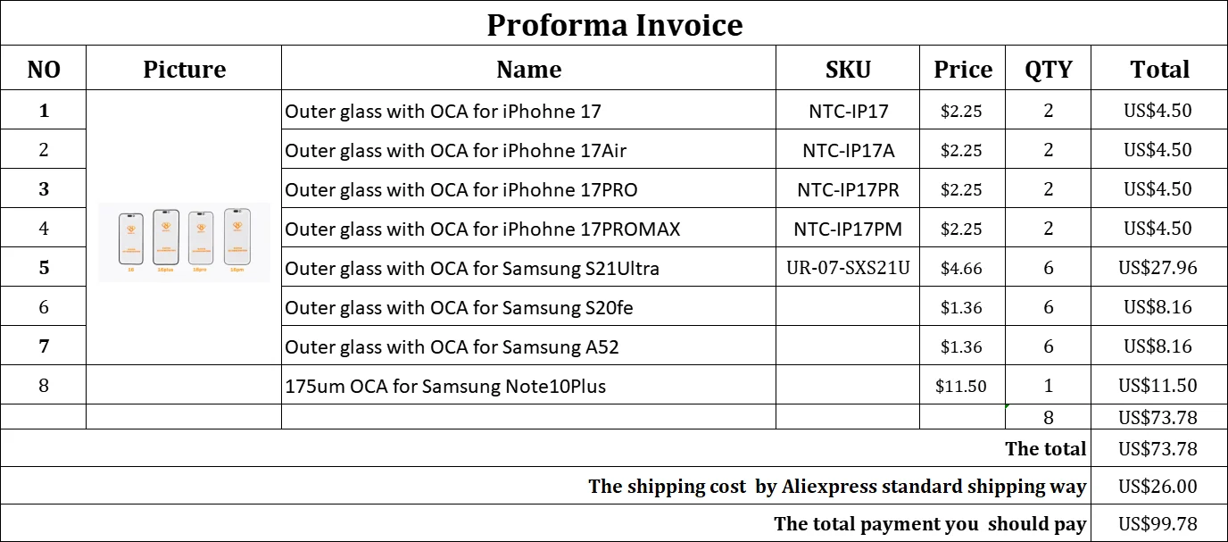 

Стекло ЖК-экрана для iPhone