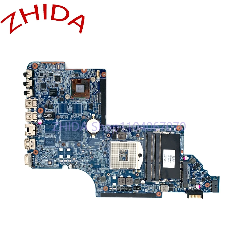 For HP Pavilion DV6 DV6-6000 Laptop motherboard HM65 DDR3 Socket PGA989 641485-001 641485-501 641485-601 main board full test