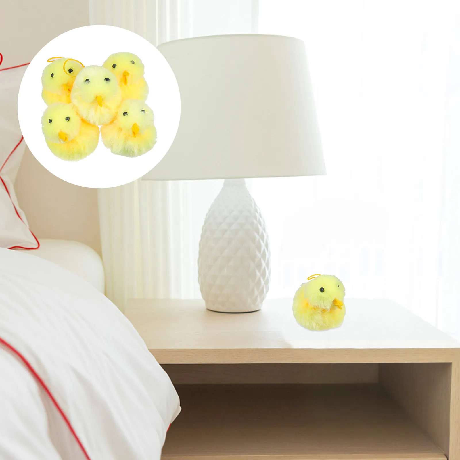 

5Pcs Chicken Soft Stuffed Creative Cute Home Sofa Decoration Comfortable Kids Birthday Gift Animal Cotton Plushy