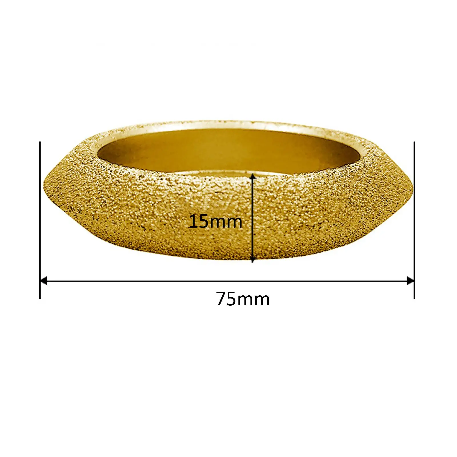 Rodas de moedor de ângulo em forma de v, substituições multifuncionais, disco de moagem para moedores de ângulo, telha de granito, vidro, porcelana