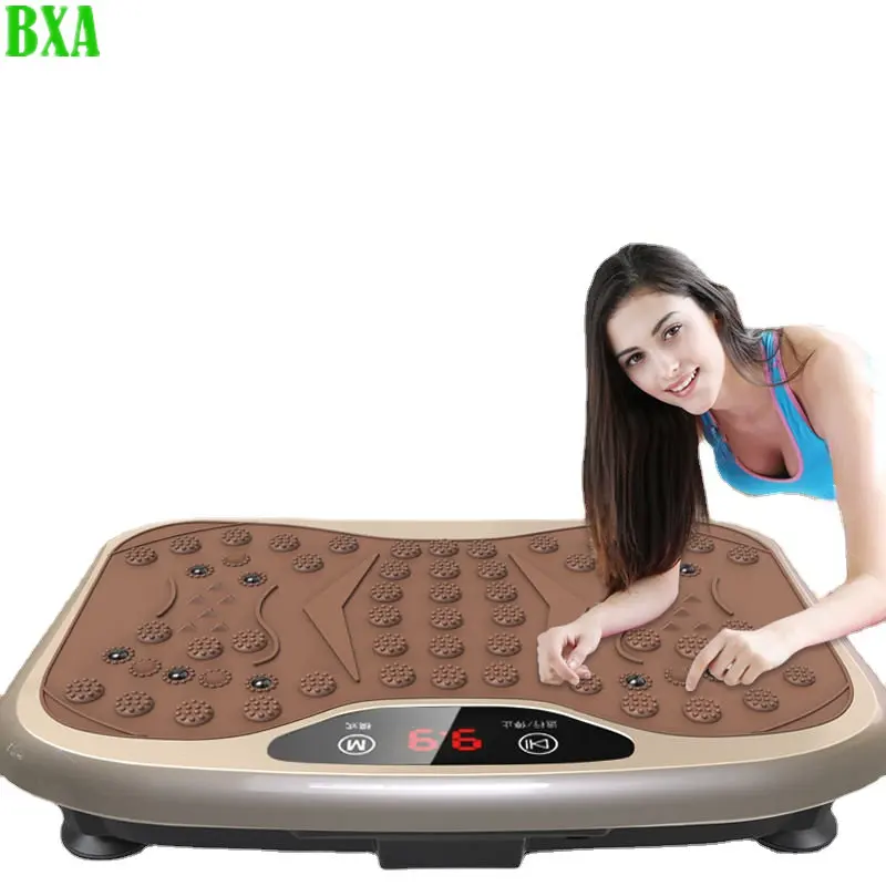 Body Shaping massageador com plataforma de vibração, dispositivo oscilante final, queima de gordura, emagrecimento, perda de peso, treino