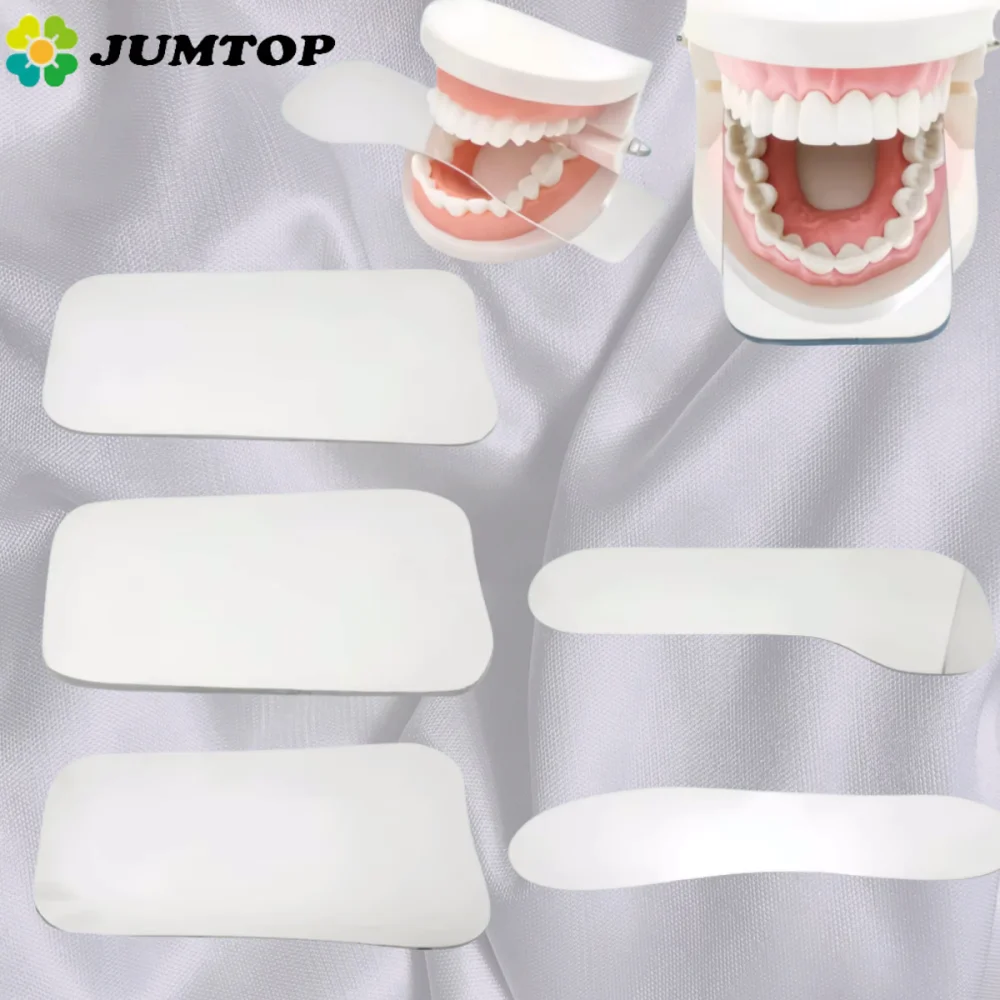 Dental Intraoral Mirror, Double-Sided High Hardness Glass Reflector for Orthodontic Photography & Oral Observation