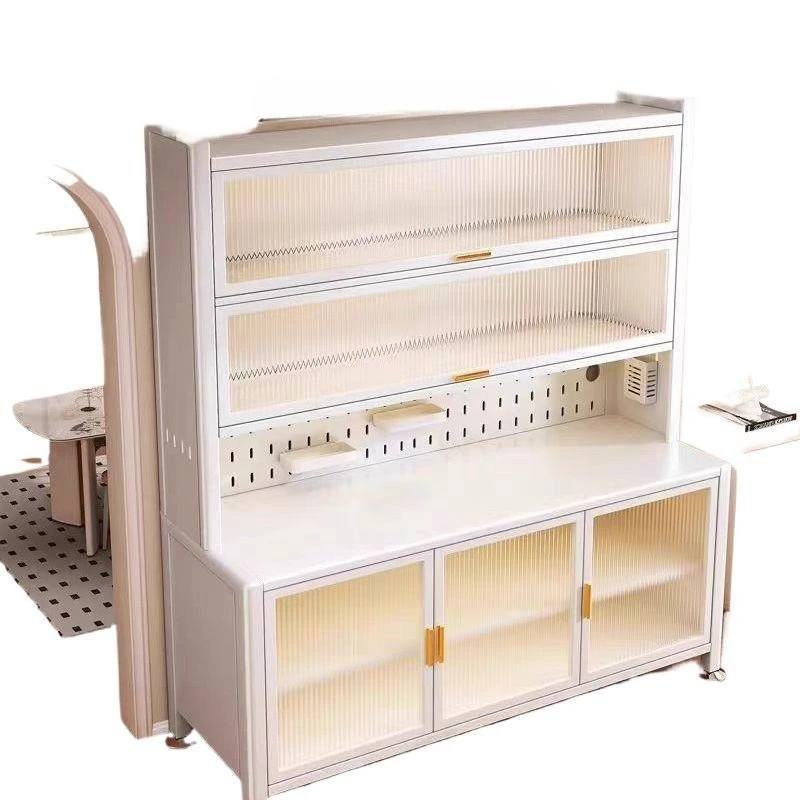 

Kitchen, carbon steel, side cabinets, consoles, shelves, multi-function