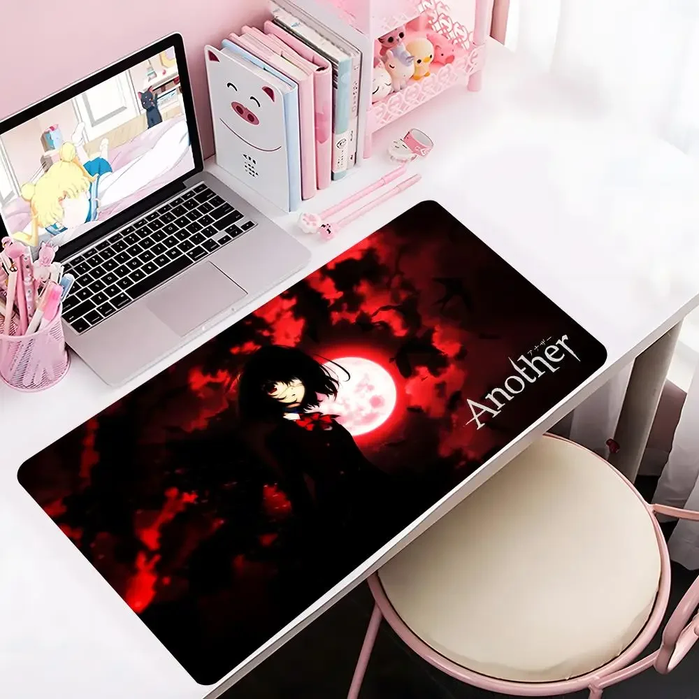 

Another Mei Misaki Horror Anime Mouse Pad Mousepad Large Gaming LockEdge Thickened Computer Keyboard Table Desk Mat
