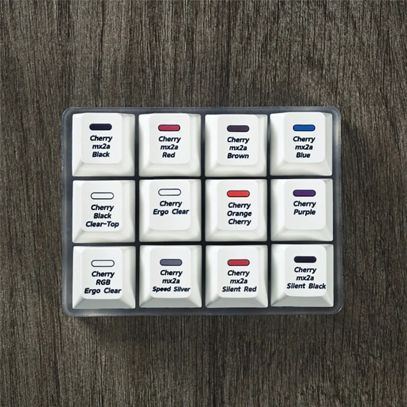 A41Z-Cherry MX2A Key Switch Tester 12-Key Mechanical Keyboard Sampler Switch Testing Tool For Mechanical Keyboard