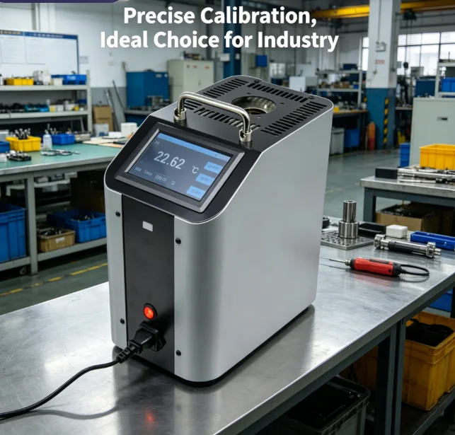 Dry Block Temperature Data Logger ET3801-1200 300~1200 TFT Display IP67 Rated 0.1C Resolution for Lab Testing Equipment