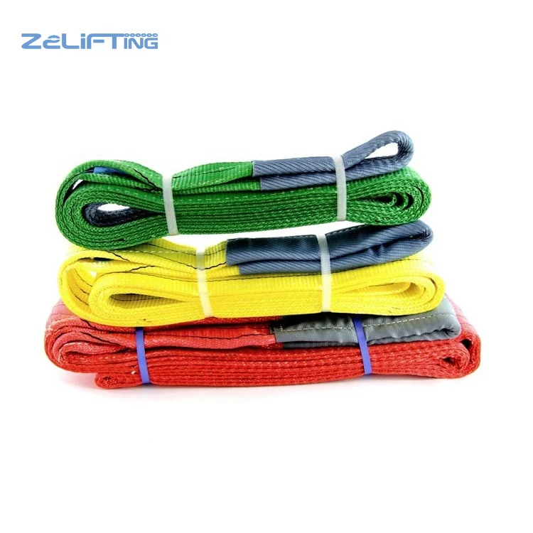 

Heavy Duty Polyester Lifting Slings / Lifting Webbing Sling EN&AS