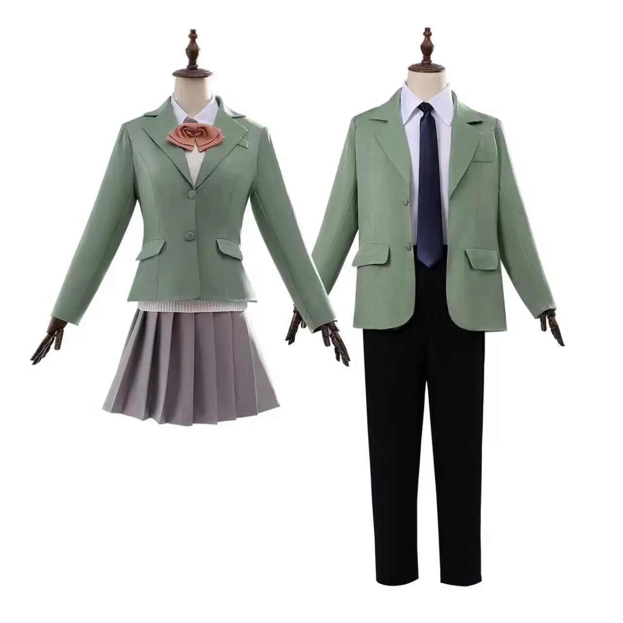 Anime I Want to End This Game of I Love You Cosplay Costume, Sakura Miku & Asagi Yukiya Outfit, Men Women Cosplay Uniform for Ha