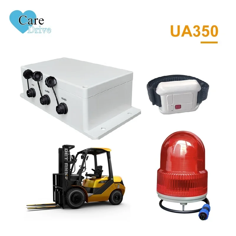 

AlwayCare Portable Metal Forklift Fleet Management System Forward Collision Detect Sensor Alert Anti-Collision Safety Device