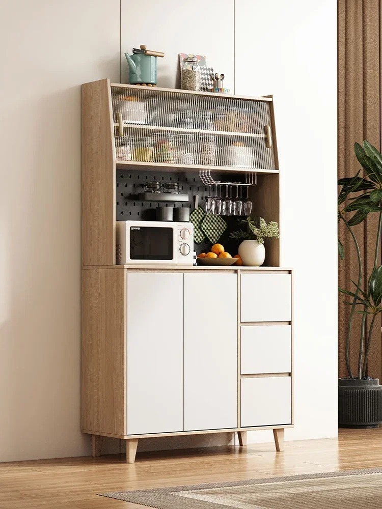 

Solid Wood Construction Display Wine Cabinet Case Sideboard Dining Room Wine Cabinet Lemari Sudut Armario Para Vinos Furniture