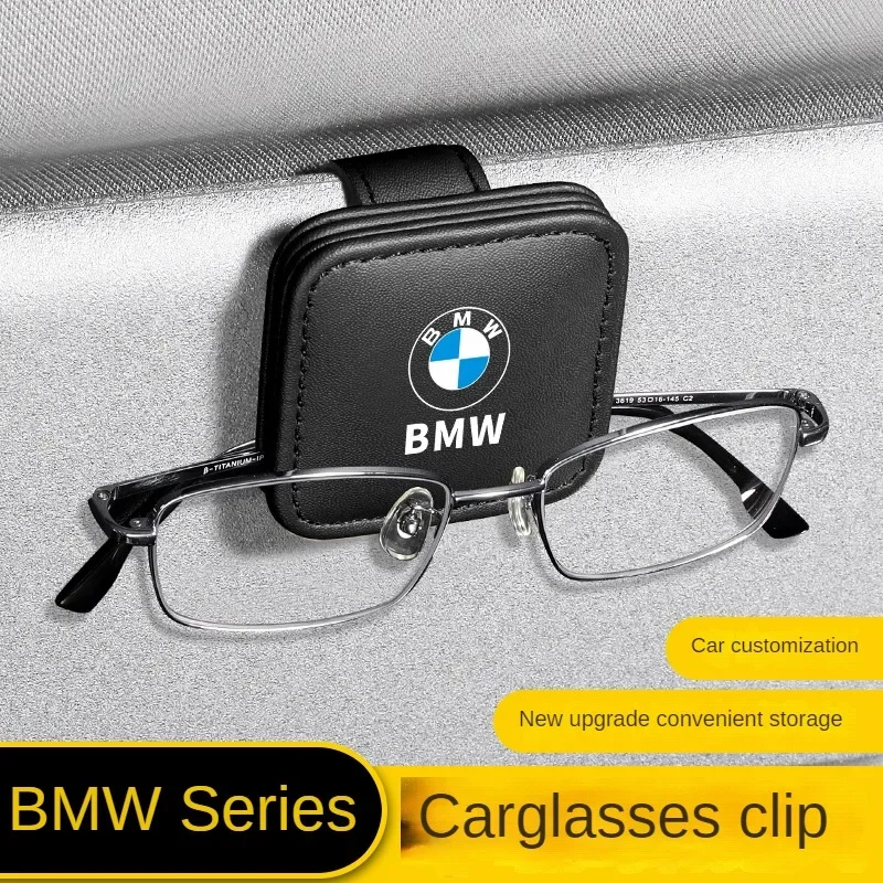 

For BMW Car Sun Visor Sunglasses Clip Card Holder Stand Car Accessories G30 G20 M3 M5 E91 E92 E93 E36 E70 X3 X4 X5 X1 E39 F30