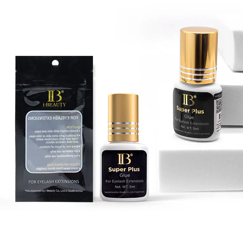 2 Bottles IBeauty Super Plus Glue Adhesive For Eyelash Extensive Super Bonder Korea Liquid Clear Health Shop Makeup Professional