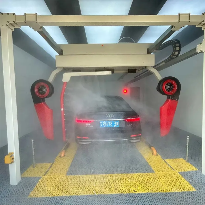 Commercial Car Wash Station Equipment Professional Touchless Automatic Car Washing System With Drying Function