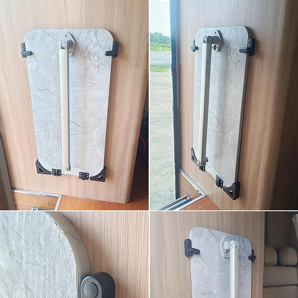 

Auto Hide Table Legs For Car Travel Trailer RV Supplies Complete Table Board Buckle Trailer Folding Outdoor Table Cabinet Tools