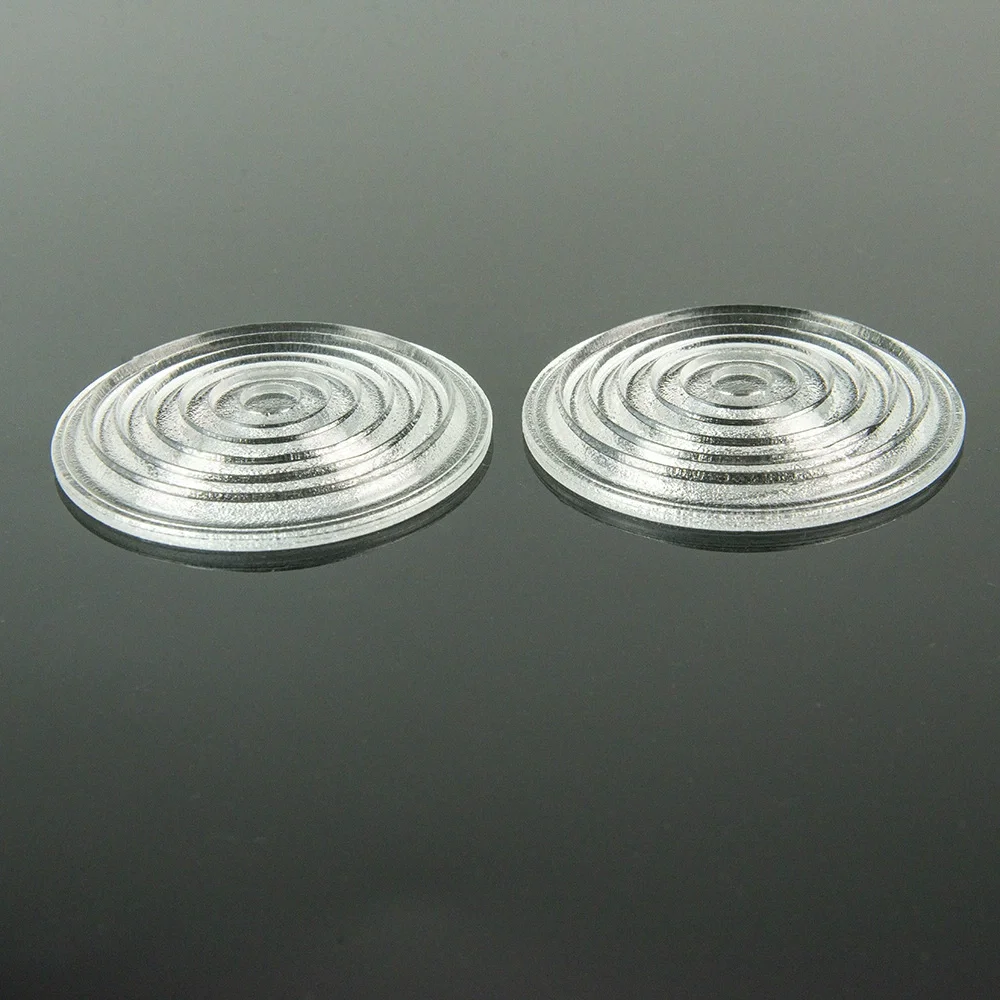 Lentille à fil de Fresnel en verre à haute teneur en Borosilicate, diamètre 50mm 80mm 110mm 112mm 120mm 130mm 150mm, lentilles de projecteur pour lumière de scène